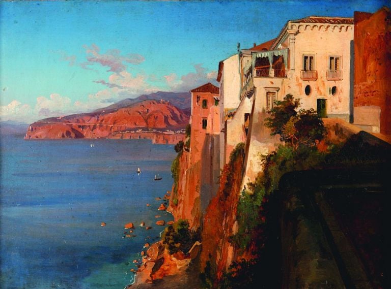 Théodore Duclère, La casa del Tasso a Sorrento, 1860 ca. Sorrento, Museo Correale di Terranova