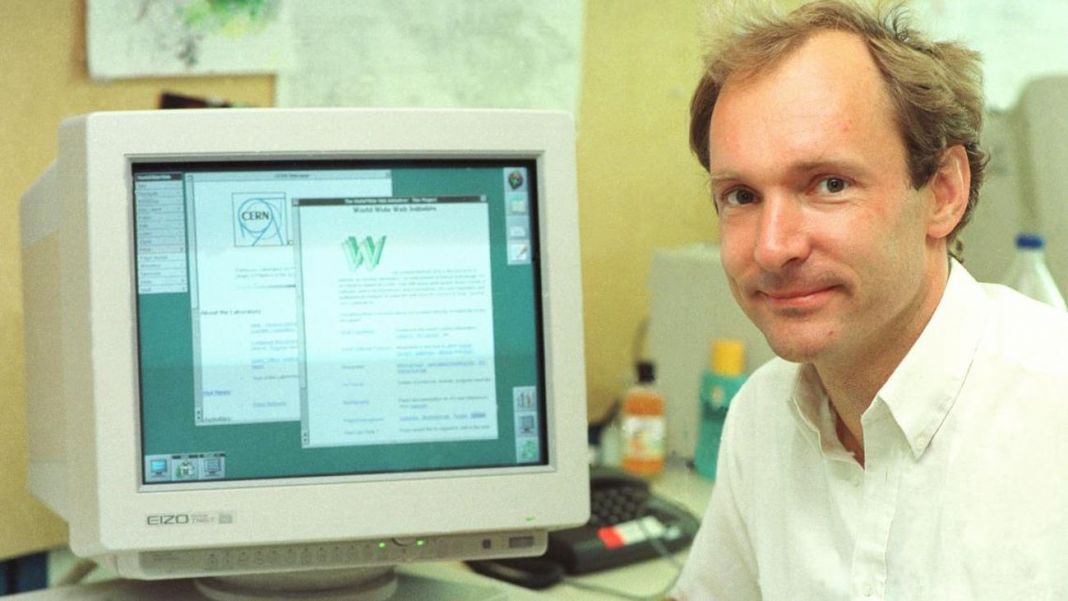 Tim Berners-Lee. Image courtesy CERN