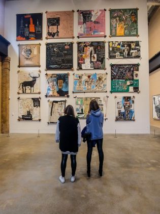 Uno scorcio della mostra di Basquiat alla Brant Foundation di New York. Photo © Maurita Cardone 2019