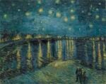 Vincent van Gogh, Starry Night Over The Rhone 1888, RMN Gran Palais, (Musèe d'Orsay)