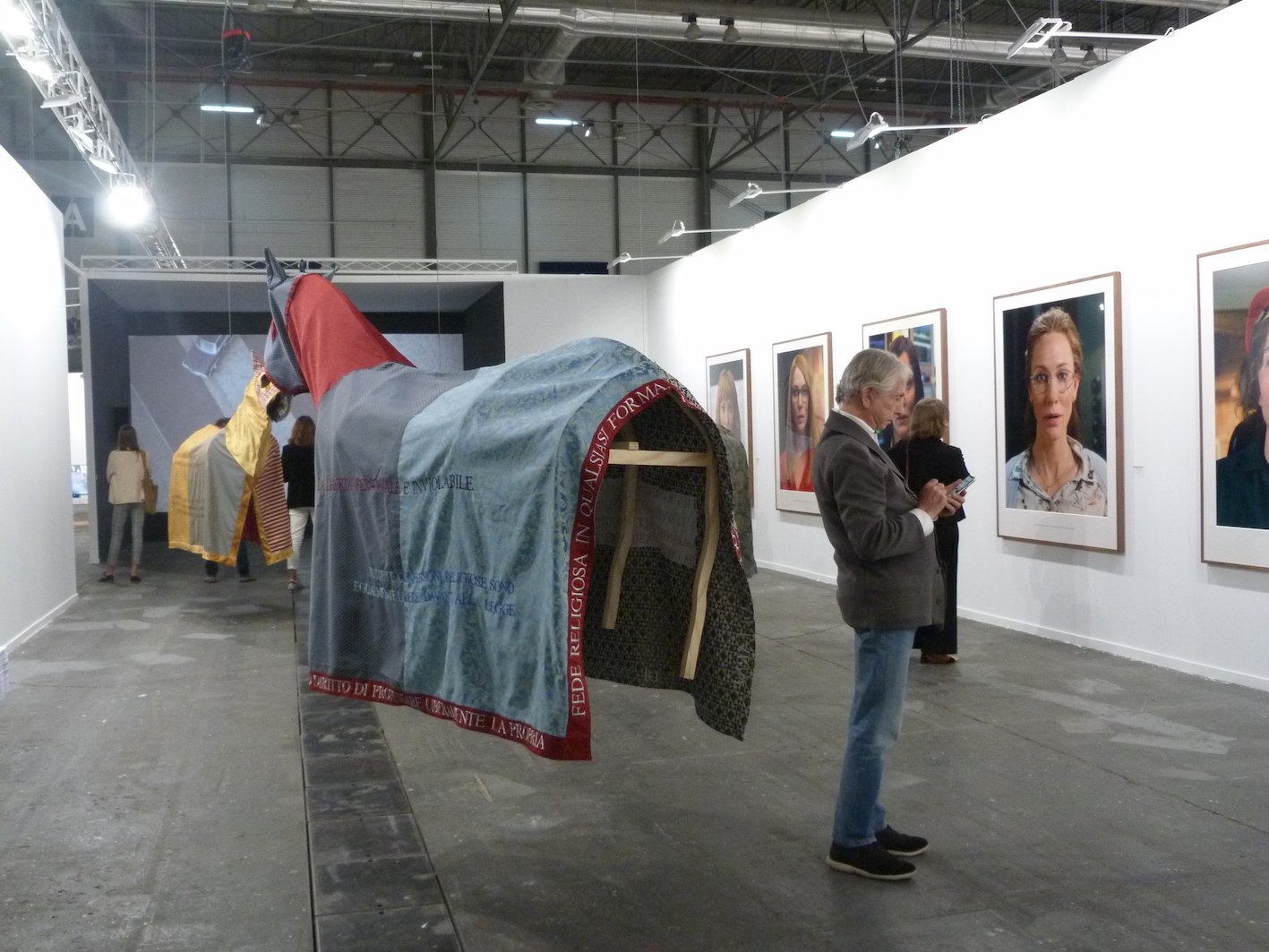 ARCOmadrid - stand di Helga de Alvear   Progetto di Julian Blunberg. Ph. Federica Lonati