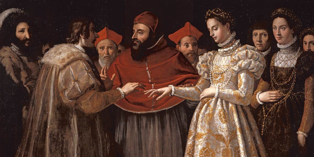 Jacopo Chimenti da Empoli Nozze di Caterina de’ Medici con Enrico II di Francia