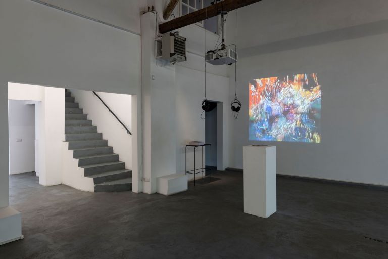 Re:Humanism Art Prize #1 Edition, installation view, 2019, Albumarte, Roma. Ph. Giorgio Benni, courtesy by Alan Advantage