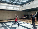 Prove per Dragon Spring Phoenix Rise all’interno di The Tisch Skylight. Foto: Maurita Cardone