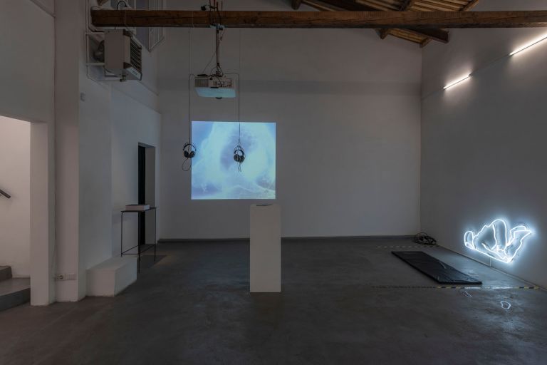 Re:Humanism Art Prize #1 Edition, installation view, 2019, Albumarte, Roma. Ph. Giorgio Benni, courtesy by Alan Advantage