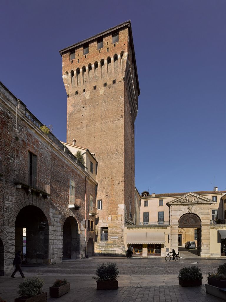 Veduta del Torrione di Vicenza, sede della Fondazione Coppola (esterno). Foto Francesco Castagna.