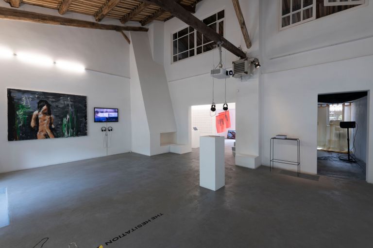 Re:Humanism Art Prize #1 Edition, installation view, 2019, Albumarte, Roma. Ph. Giorgio Benni, courtesy by Alan Advantage