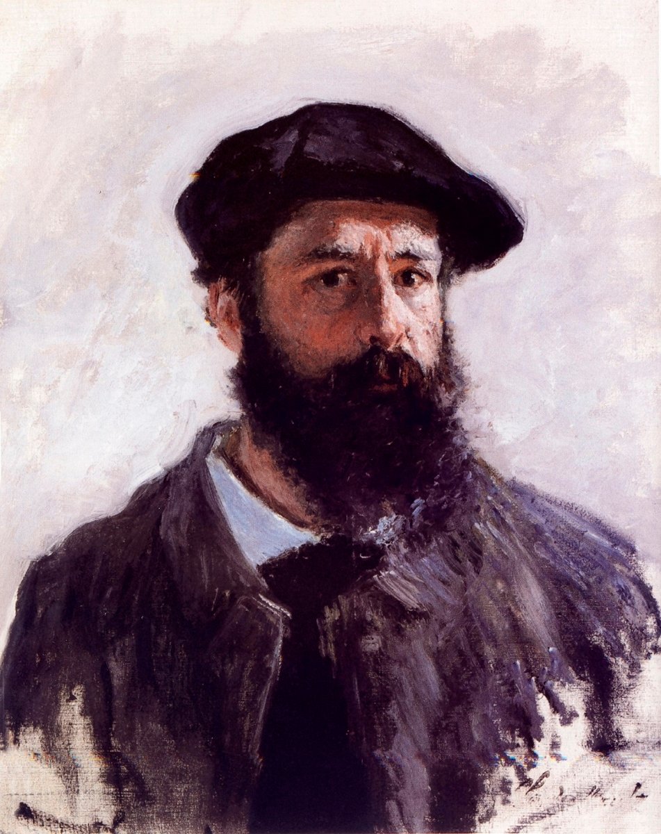 Claude Monet Self Portrait (1886)_collezione privata