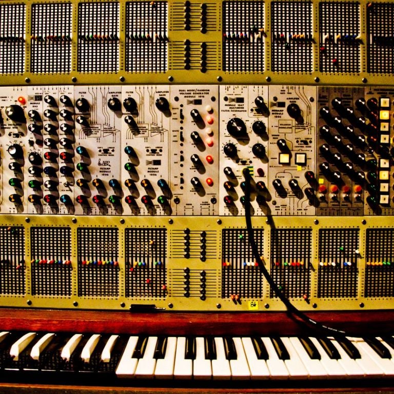 ARP 2500, owned by Jean-Michel Jarre. Photo Éric Cornic © EDDA JMJ