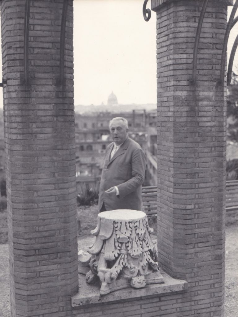 Agenzia Dufoto, Carlo Emilio Gadda, Roma, luglio 1960