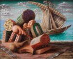 Alberto Savinio, Ulysse et Polyphème, 1929. Mart, Collezione VAF Stiftung, Rovereto
