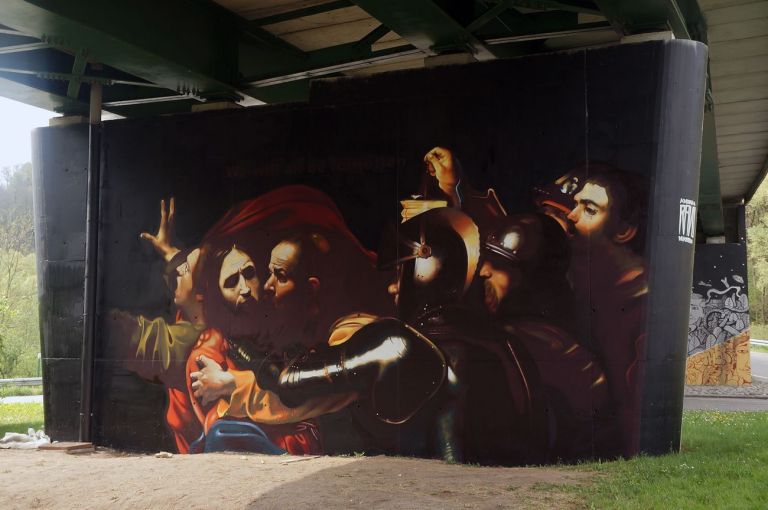 Andrea Ravo Mattoni, Caravaggio, La cattura di Cristo, Varese, 2016