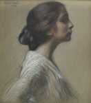 Arturo Noci, Ritratto di donna, 1916. Collezione Jacorossi