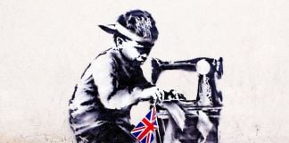 Banksy, Slave Labour, 2012