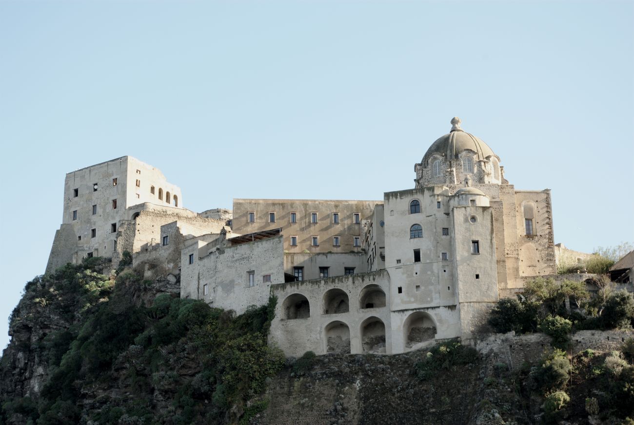 Castello Aragonese, Ischia. Photo via Wikipedia
