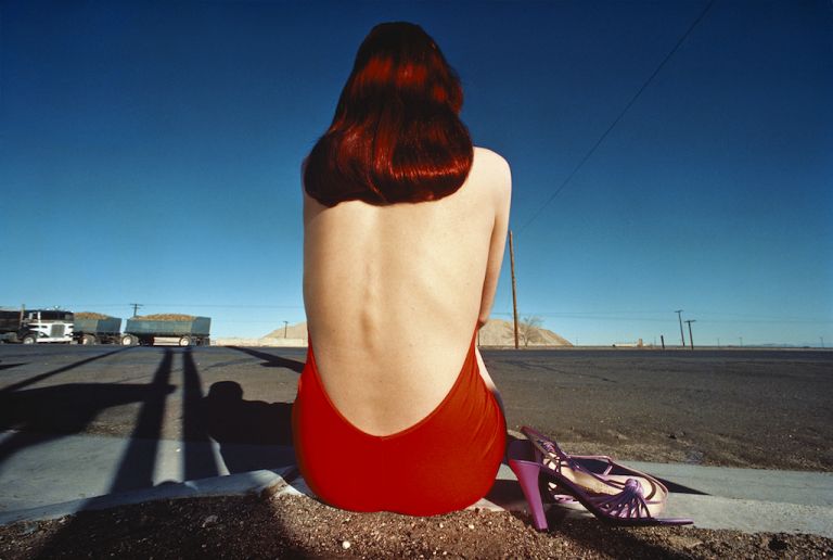 Charles Jourrdan Campaign, 1975, Copyright The Bourdin Estate 2019 Courtesy Louise Alexander Gallery Los Angeles