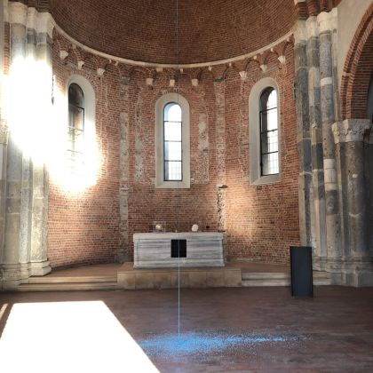 Claritudo. Exhibition view at Basilica di San Celso, Milano 2019. Photo Lart Quotidien