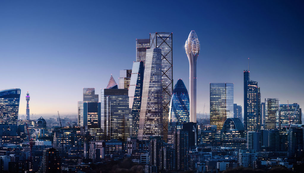 Londra: c’è l’ok per la costruzione della Tulip Tower