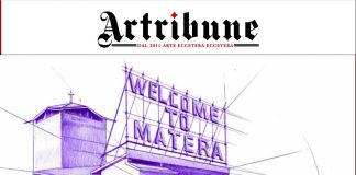 Dettaglio della copertina del primo fascicolo della guida di Artribune Magazine a Matera 2019