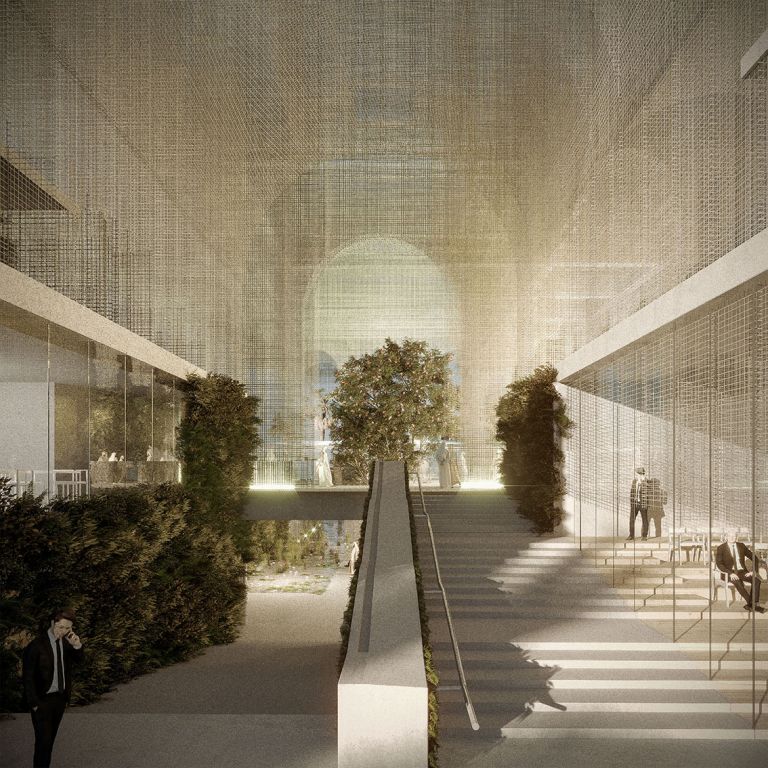 Dodi Moss, Padiglione Italia per Expo 2020 a Dubai - Rendering