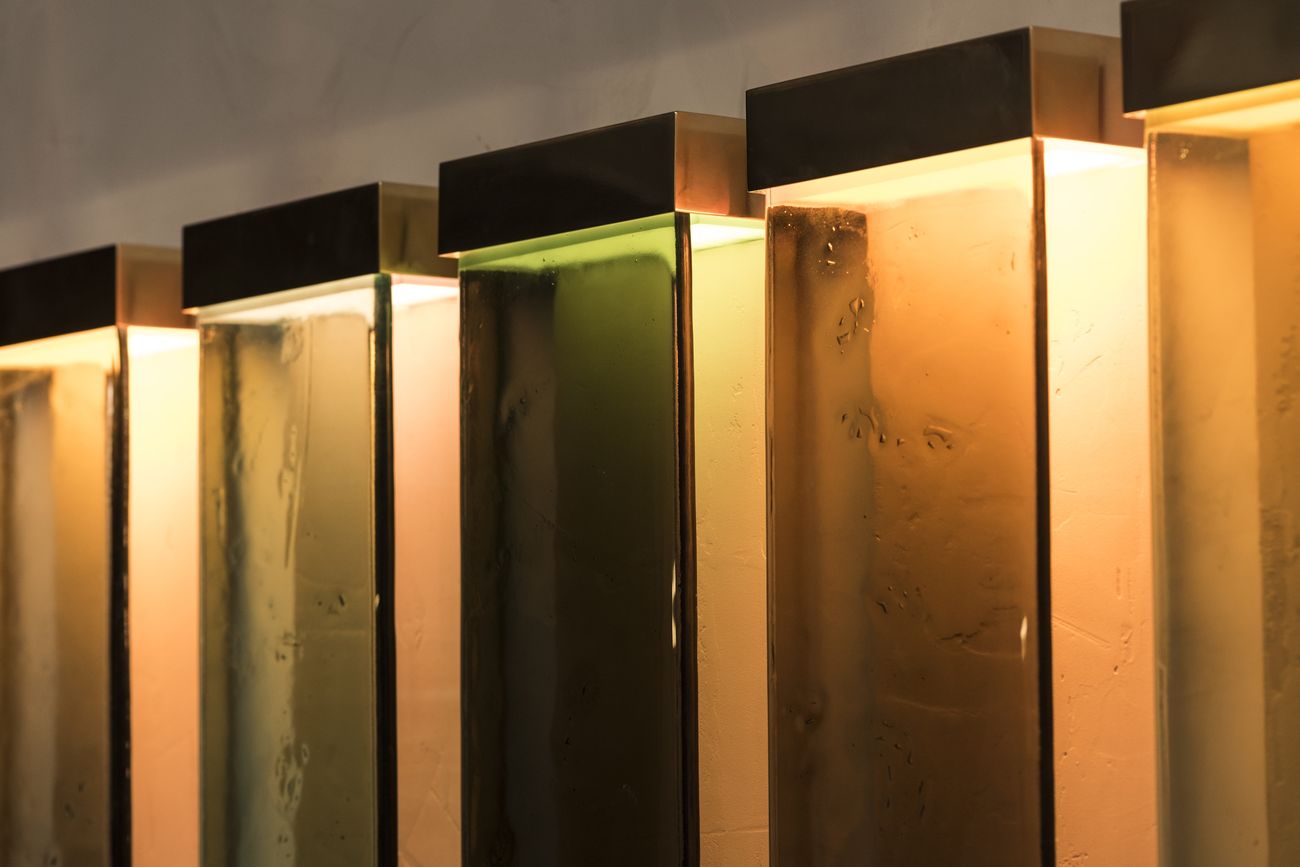 Draga & Aurel, Transparency Matters. Judd Lamps