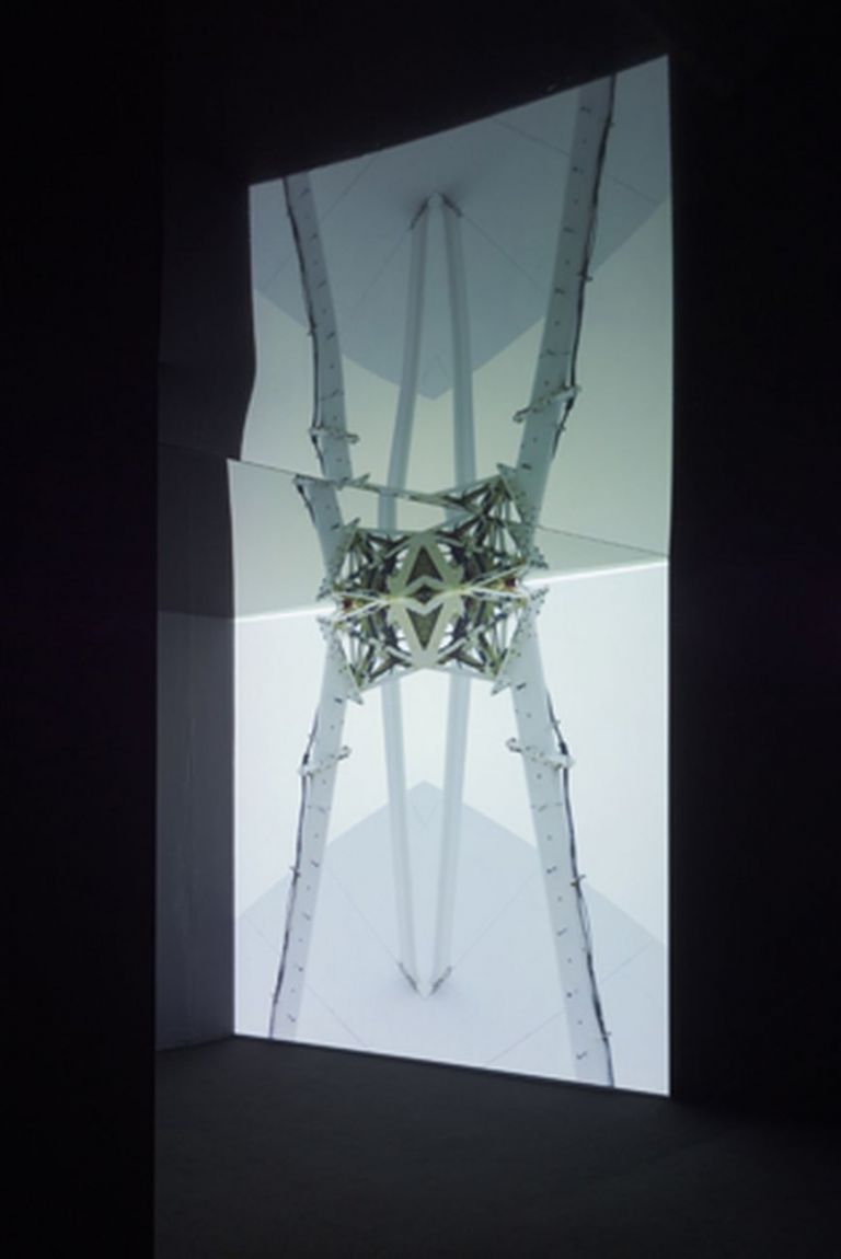 Emilija Škarnulytė. Manifold. Installation view at La Triennale di MIlano. Photo Andrej Vasilenko