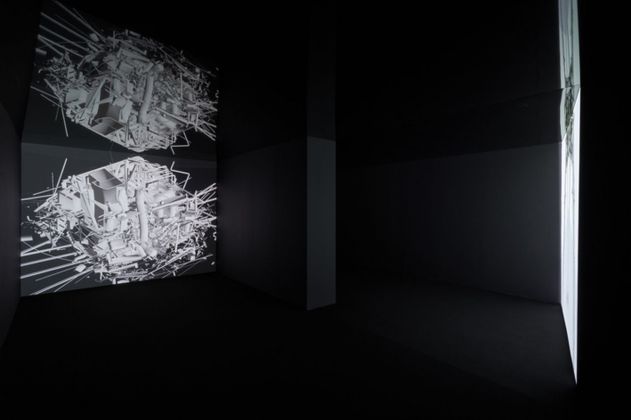 Emilija Škarnulytė. Manifold. Installation view at La Triennale di MIlano. Photo Andrej Vasilenko