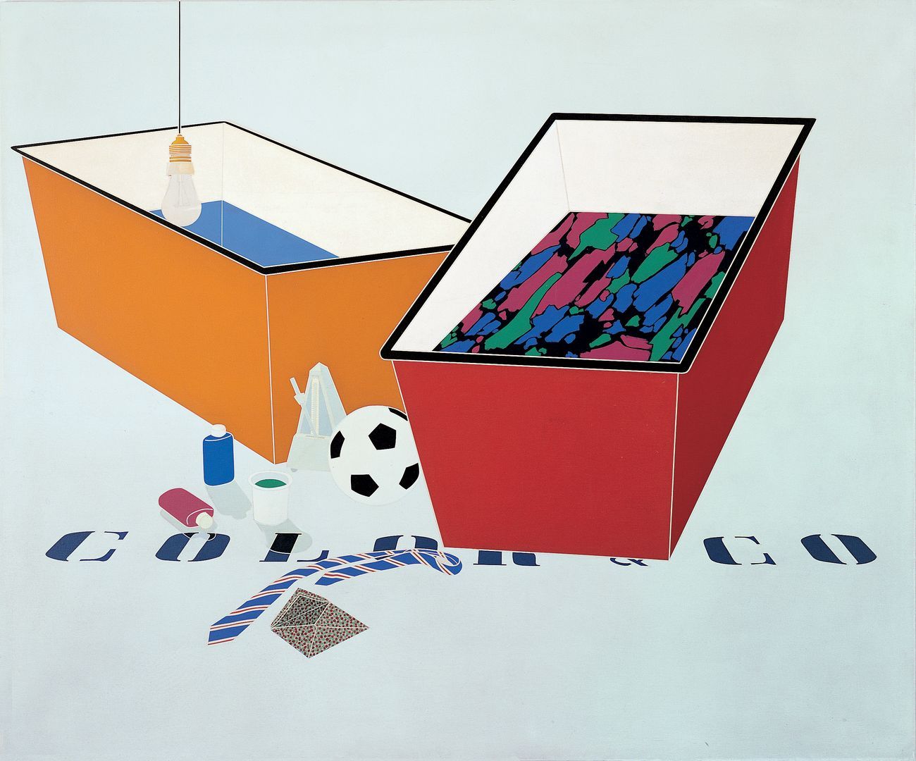 Emilio Tadini, Color & Co., 1969. Collezione privata. Courtesy Fondazione Marconi, Milano