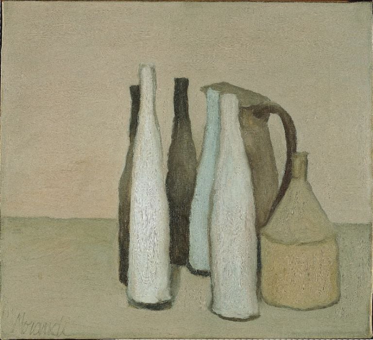 Giorgio Morandi, Natura morta, 1951. Istituzione Bologna Musei - Museo Morandi ©Giorgio Morandi, VEGAP, Bilbao 2019