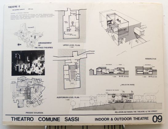 Gakutoshi Kojima, Theatro Comune Sassi. Indoor & Outdoor Theatre, 1974 © Gakutoshi Kojima