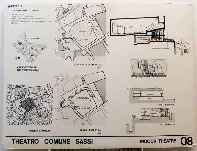 Gakutoshi Kojima, Theatro Comune Sassi. Indoor Theatre, 1974 © Gakutoshi Kojima