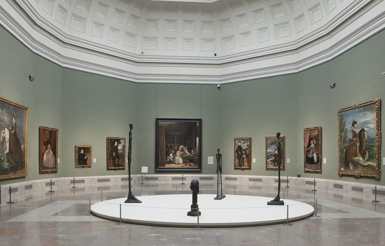 Giacometti e Velázquez © Alberto Giacometti Estate VEGAP, Madrid, 2019. Photo © Museo Nacional del Prado
