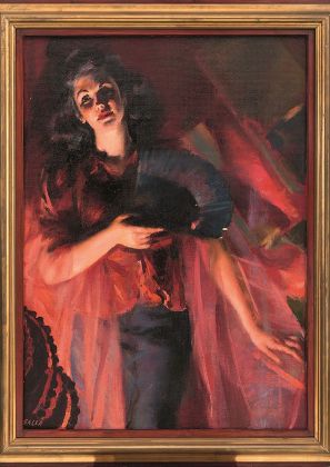 Giacomo Balla, Le quattro stagioni in rosso (Autunno),1940. Roma, Guido Donati
