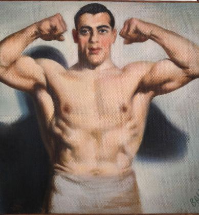 Giacomo Balla, Primo Carnera, 1933. Roma, Fondazione Cerasi