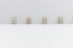 Gianluca Brando, Somiglianza, 2018, ceramica smaltata, dimensioni variabili. Installation view at Viafarini, Milano. Photo Valerio Torrisi