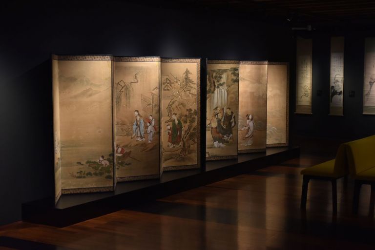 Giappone. Terra di geisha e samurai. Exhibition view at Casa dei Carraresi, Treviso 2019