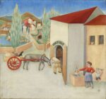 Gigiotti Zanini, Paesaggio con carretto, 1919. Trento, MART Archivio fotografico e mediateca