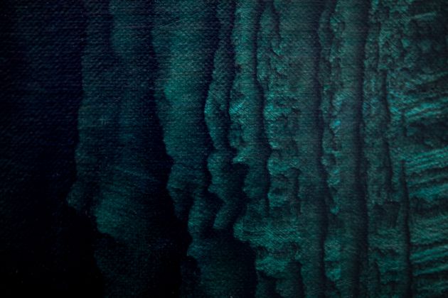 Giuseppe Adamo, Sulcus 7, 2019, acrilico su lino, 120 x 100 cm (dettaglio), photo Enrico Fiorese