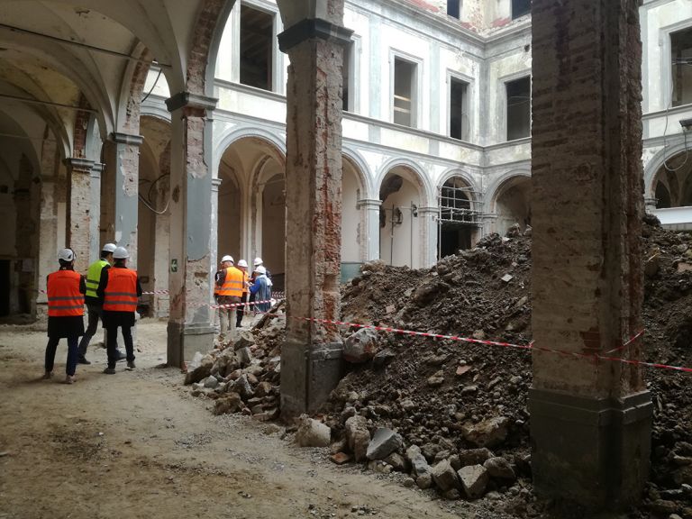 Il cantiere del nuovo 25hours Hotel Florence – Foto Valentina Silvestrini