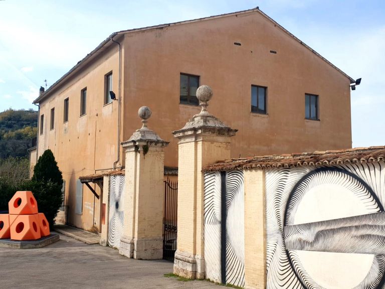 Intervento di 2501 per Collicola on the Wall - Spoleto, Palazzo Collicola