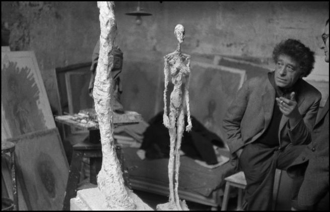 Inge Morath, Alberto Giacometti nel suo studio, 1958 © Fotohof archiv - Inge Morath - Magnum Photos