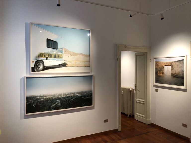 Installation view di Levante presso la Galleria Podbielski