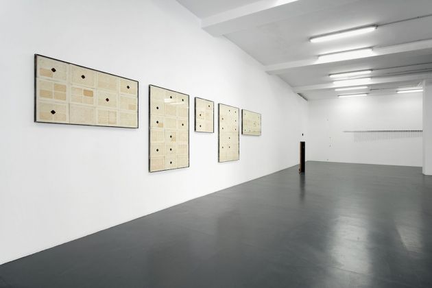 Jacopo Mazzonelli. Difference and Repetition. Installation view at Galleria Giovanni Bonelli, Milano 2019