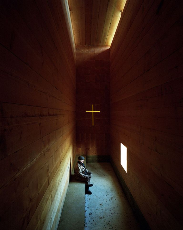 John Pawson, Wooden chapel Unterliezheim, Germany. Photo Felix Friedman