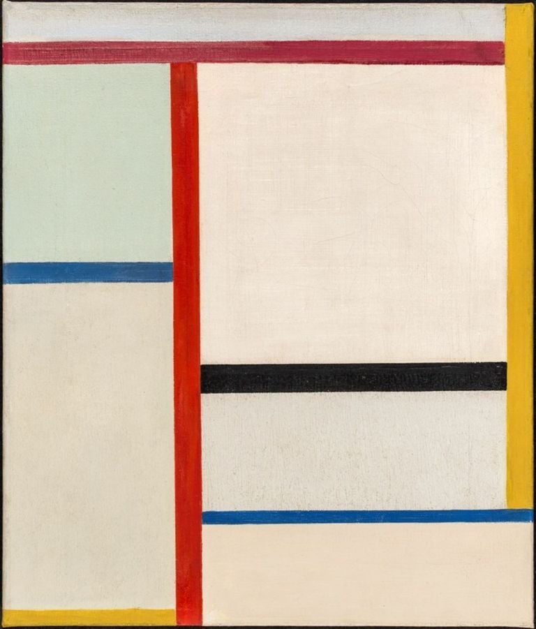 Karl Peter Röhl, De Stijl Komposition, 1922. Courtesy Galerie Berinson