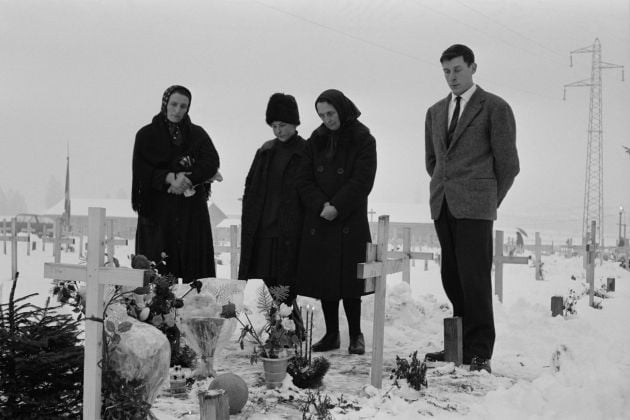 Luigi Di Gianni, cimitero di Fortogna, Longarone (Belluno), 1963