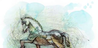 Leonardo Horse Project, disegno, courtesy Vito Nesta