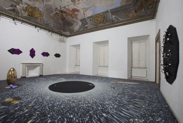 Luca Pozzi. Degrees of Freedom. Installation view at Contemporary Cluster, Roma 2019. Photo Francesco Casarin