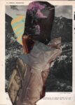 Lucia Veronesi, L'Italia Sfondata #62_collage su carta 19x26.5 cm, (in corso), 2018