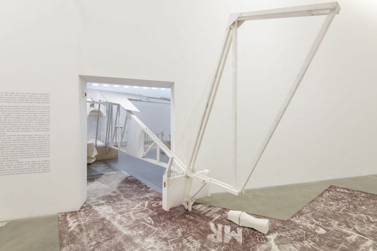 Ludovica Carbotta. Monowe. Exhibition view at Fondazione Sandretto Re Rebaudengo, Torino 2019. Photo credits Giorgio Perottino